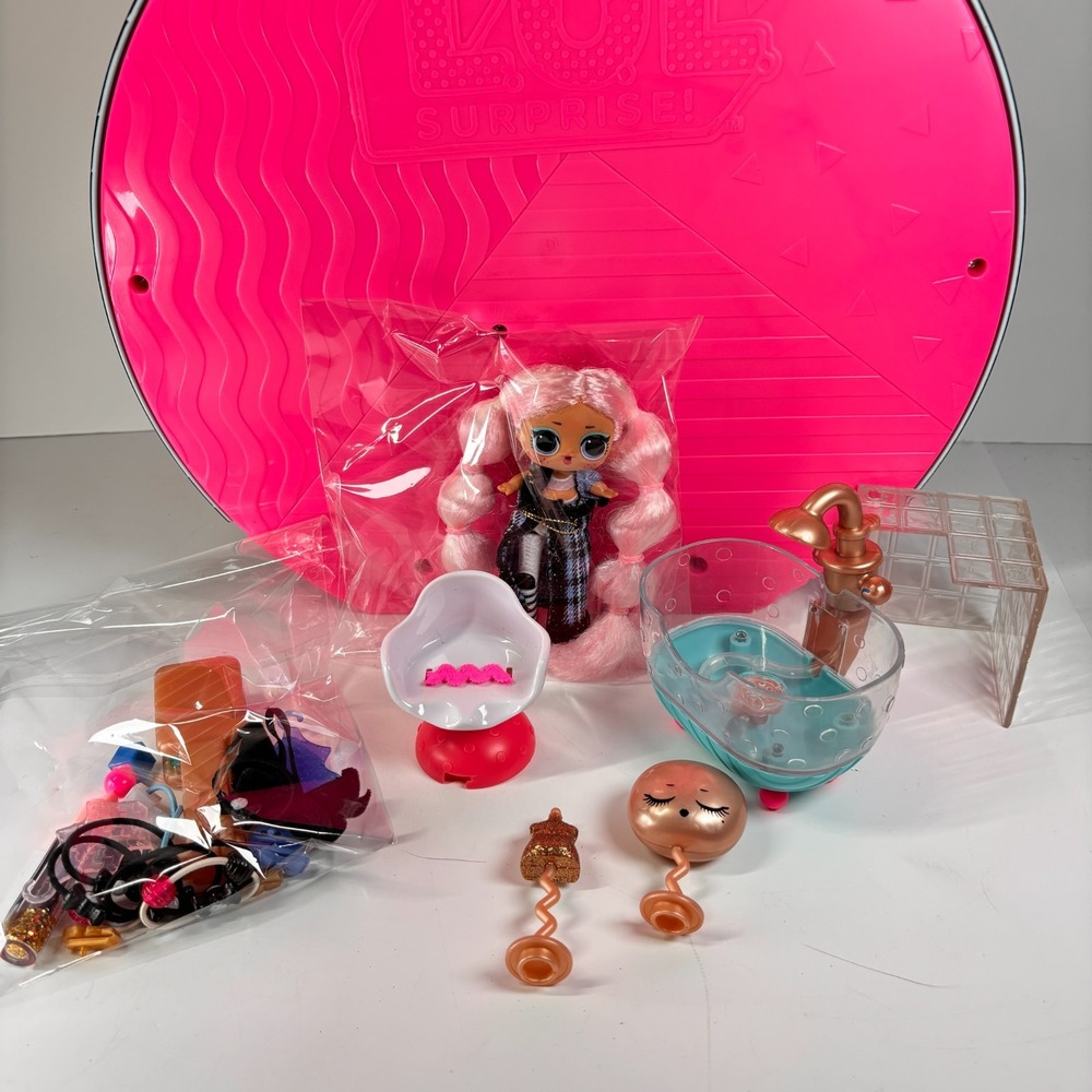 LOL Surprise Hair Beauty Salon Doll & Playset Accessories Bundle Lot Carry Case - Picture 8 of 12